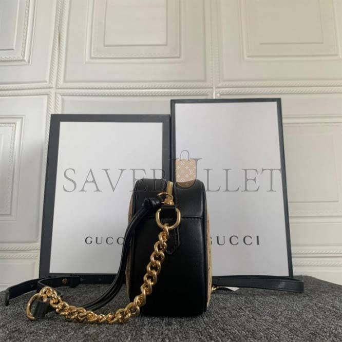 G*u*i marmont small matelasse shoulder bag 447632  (24*13*7cm)